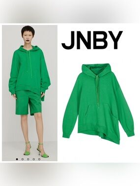 JNBY Asymmetrical Pullover Hoodie